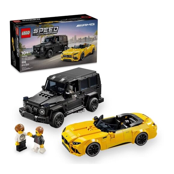 NIP Sealed NRFB LEGO Speed Champions Mercedes-AMG G 63 & SL 63 Set 76924 808 pcs - Picture 2 of 7